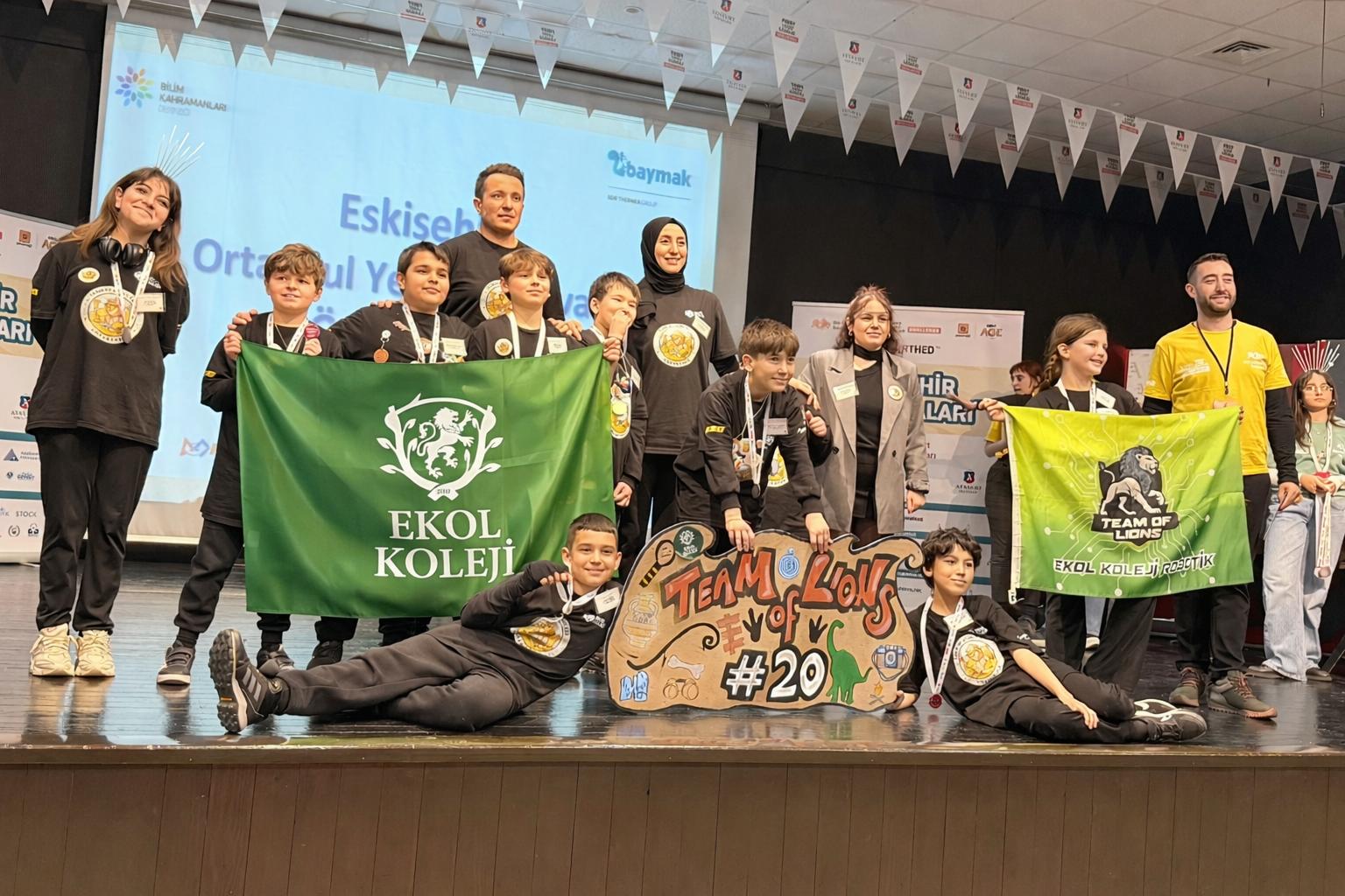 Robotik Takımımız Team Of Lions FLL Şampiyonu!
