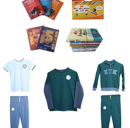 Ortaokul Başlangıç + 5'li Kıyafet Paketi